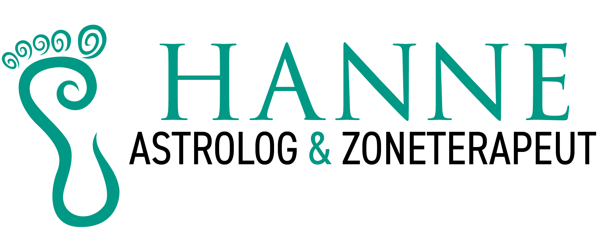Logo - Hanne, astrolog og zoneterapeut.